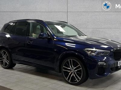 Used BMW X5 M Sport 265 HP (194 kW) 2019 Blue SUV