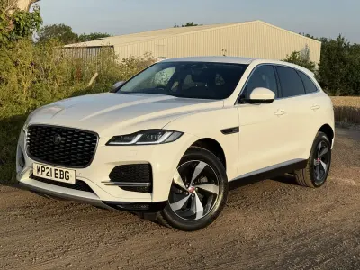Used Jaguar F-Pace S 2021 White SUV