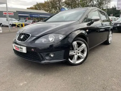 Used Seat Leon FR 168 HP (123 kW) 2010 Black Hatchback