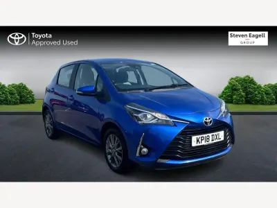 Gebraucht Toyota Yaris 2018 Blau Kleinwagen