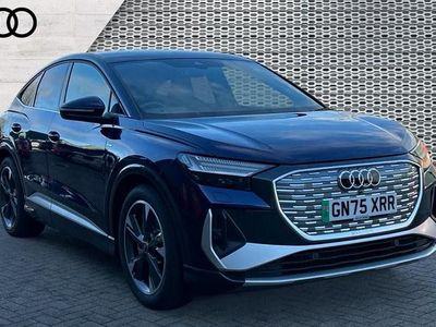 Used Audi Q4 Sportback e-tron S-Line 210 kW (286 HP) 2025 Blue SUV