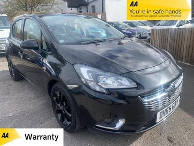 Used Vauxhall Corsa SRi 100 HP (73 kW) 2015 Black Hatchback