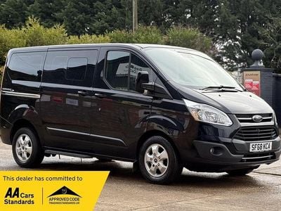 Black Used 2018 Ford Tourneo Custom Titanium Van | £10,490 (Super price)