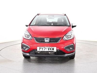 Used Honda Jazz Hybrid 109 HP (80 kW) 2021 Red Hatchback