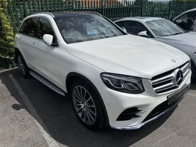 Second-hand Mercedes GLC220 AMG Line Premium 2016 Alb Break