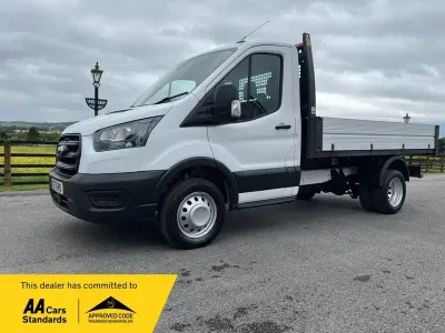 Used Ford Transit 130 HP (95 kW) 2021 White Cabriolet