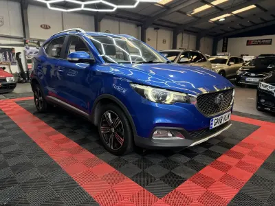 Used MG ZS Exclusive 106 HP (77 kW) 2018 Blue SUV