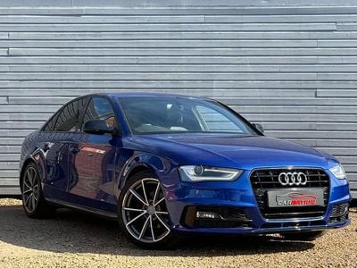 Used Audi A4 Black Edition 150 HP (110 kW) 2015 Blue Sedan