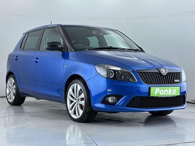 Used Skoda Fabia vRS 2014 Blue Hatchback