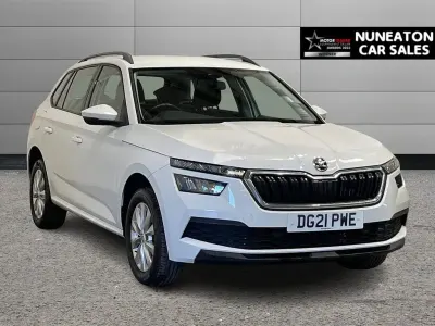 Used Skoda Kamiq 95 HP (69 kW) 2021 White SUV