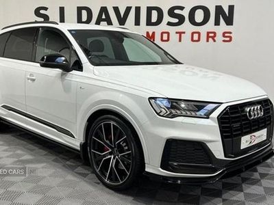 Used Audi Q7 Black Edition 231 HP (169 kW) 2020 White SUV