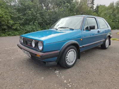 Used VW Golf II GTI 1987 Blue Hatchback
