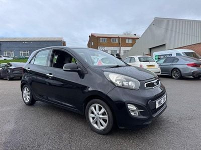Used Kia Picanto 84 HP (61 kW) 2013 Black Hatchback