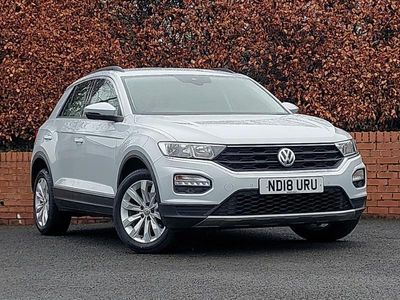 Used VW T-Roc SE 115 HP (84 kW) 2018 Silver SUV