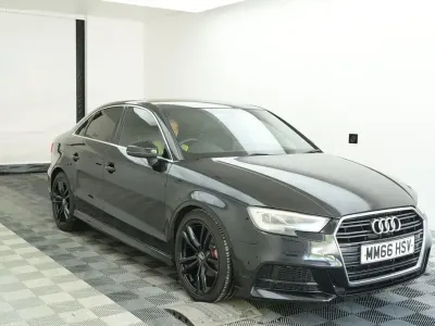Usado Audi A3 S-Line 150 HP (110 kW) 2017 Preto Sedan