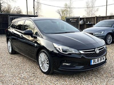 Used Vauxhall Astra Elite 2018 Black Estate