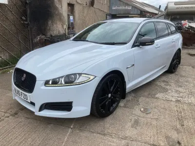 Used Jaguar XF R-Sport 2015 White Estate