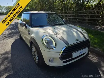 Używany Mini Cooper Hatch 136 KM (100 kW) 2018 Biały Hatchback