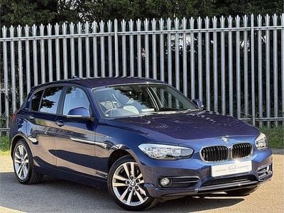 Used BMW 116 Sport Line 2018 Blue Hatchback