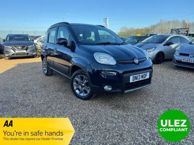 Usado Fiat Panda 4x4 S 85 HP (62 kW) 2013 Azul Citadino