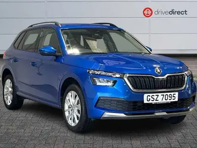 Used Skoda Kamiq SE Drive 95 HP (69 kW) 2023 Blue SUV