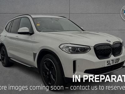 White Used 2021 BMW iX3 Shadowline SUV | £24,970 (Fair price)
