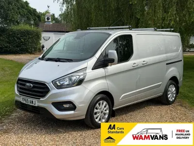 Used Ford Transit Custom Limited 130 HP (95 kW) 2019 Silver Van