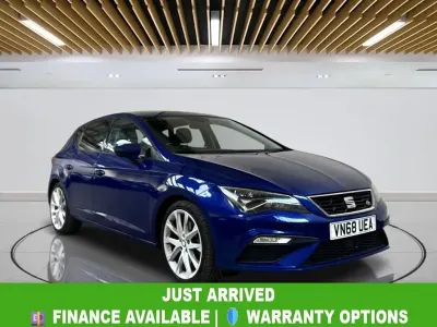 Begagnad Seat Leon FR Sport 190 HK (139 kW) 2018 Blå Halvkombi