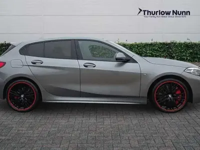 Begagnad BMW 128 Comfort Edition 265 HK (194 kW) 2023 Grå Halvkombi