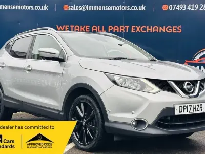 Used Nissan Qashqai S 110 HP (80 kW) 2017 Silver SUV