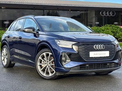 Used Audi Q4 e-tron Comfort 219 kW (299 HP) 2023 Blue SUV