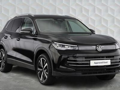 Black Used 2025 VW Tiguan Elegance SUV | £34,700 (Expensive)