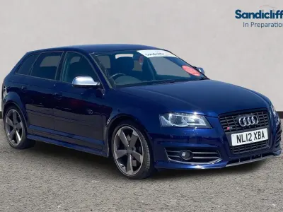 Used Audi A3 Black Edition 265 HP (194 kW) 2012 Blue Hatchback