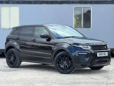 Used Land Rover Range Rover evoque HSE Dynamic 2018 Black Estate