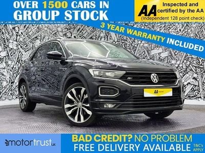 Used VW T-Roc R-line 115 HP (84 kW) 2019 Black SUV