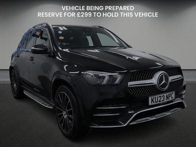 Obsidian black Used 2022 Mercedes GLE400 AMG line SUV | £39,600 (Fair price)