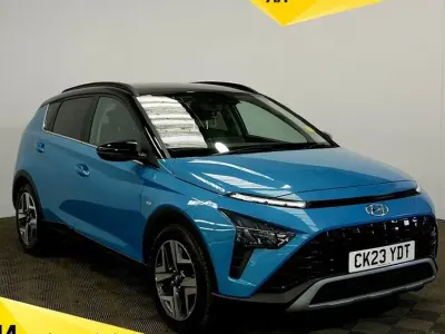 Używany Hyundai Bayon Ultimate 120 KM (88 kW) 2023 Turkusowy SUV