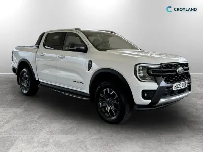 Begagnad Ford Ranger Wildtrack 2023 Vit Pickup