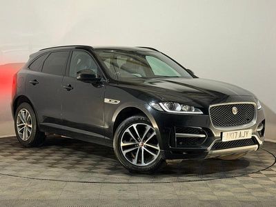 Begagnad Jaguar F-Pace R-Sport 163 HK (119 kW) 2017 Svart SUV