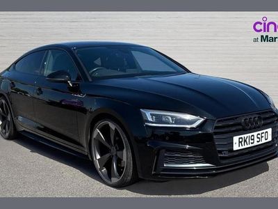 Used Audi A5 Sportback Black Edition 150 HP (110 kW) 2019 Black Hatchback