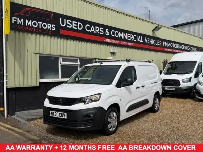 Usado Peugeot Partner 2020 Branco Monovolume