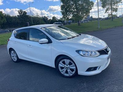 Used Nissan Pulsar Tekna 110 HP (80 kW) 2015 White Hatchback