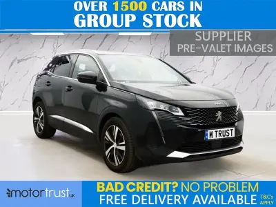 Used Peugeot 3008 GT 130 HP (95 kW) 2022 Black SUV