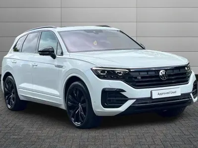 Used VW Touareg Black Edition 286 HP (210 kW) 2022 White SUV