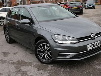 Used VW Golf VII SE 110 HP (80 kW) 2018 Grey Hatchback