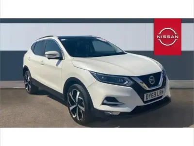 Used Nissan Qashqai Tekna 160 HP (117 kW) 2019 White SUV