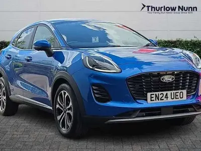 Used Ford Puma Titanium 125 HP (91 kW) 2023 Blue SUV