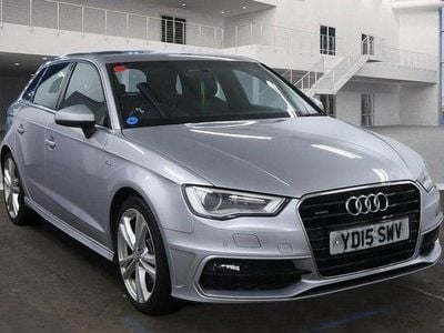 Used Audi A3 Sportback S-Line 180 HP (132 kW) 2015 Silver Hatchback