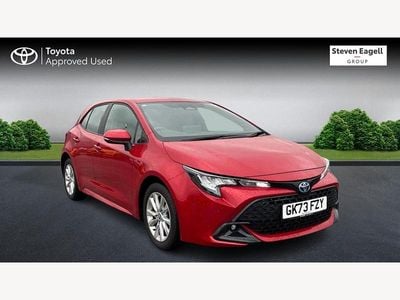 Used Toyota Corolla 2023 Red Hatchback