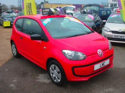 Used VW up! take up! 59 HP (43 kW) 2014 Red Hatchback